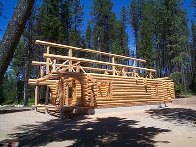 Log Home Construction