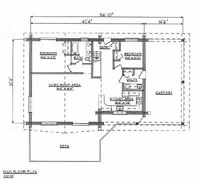Log Home Floor Plans 